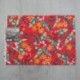 Coupon de Tissu Anna Hibiscus Rouge 140x145 cm 