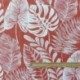 Tissu Coton Lourd Botanique Terracotta