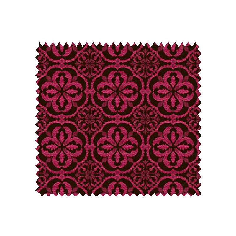 Tissu Calade Jacquard All Over Fuchsia