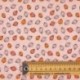 Tissu Coton Imprimé Marion Corail 