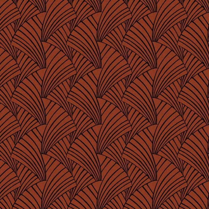 Tissu Franklin Jacquard Cuivre 