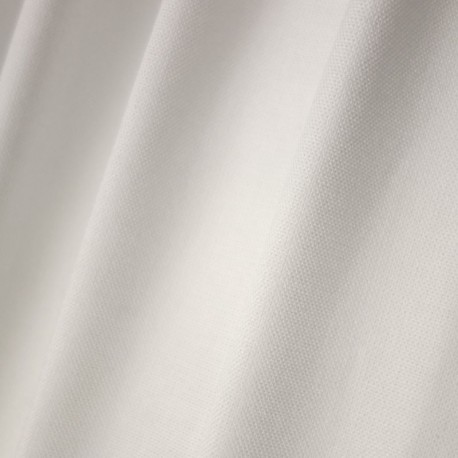 Tissu Riviera Uni Blanc