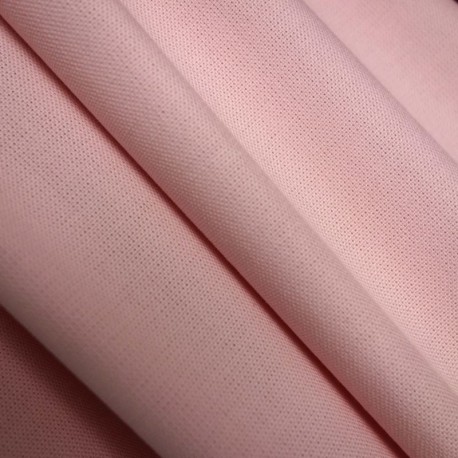 Tissu Riviera Uni Blush Rose Poudré