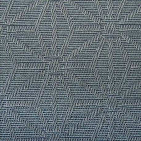 Tissu Jacquard Enduit Kyoto Gris Argenterie