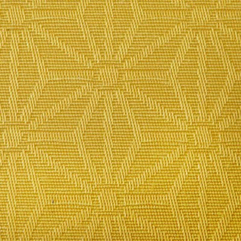 Tissu Jacquard Enduit Kyoto Jaune Absinthe