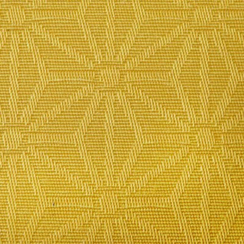 Tissu Jacquard Enduit Kyoto Jaune Absinthe