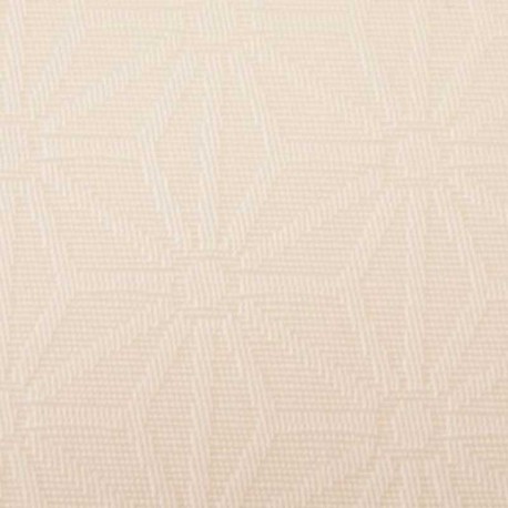 Tissu Jacquard Enduit Kyoto Ivoire