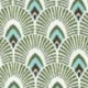 Tissu Jacquard Ecaille Vert