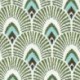 Tissu Jacquard Ecaille Vert