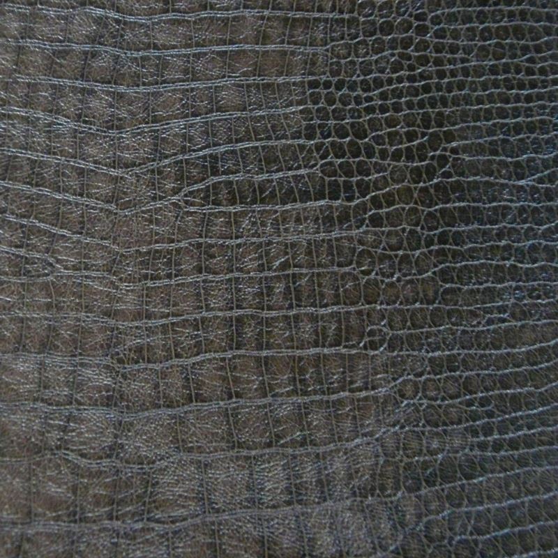 Tissu Simili Croco Cuivre