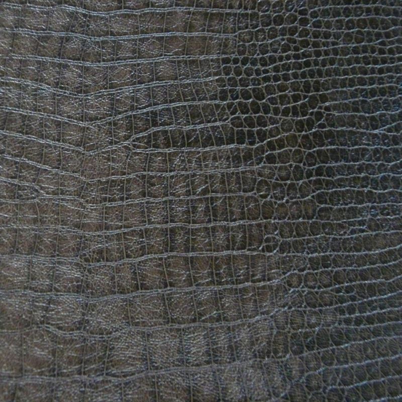 Tissu Simili Croco Cuivre