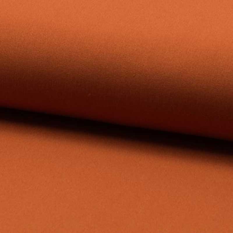 Tissu Gabardine Uni Orange