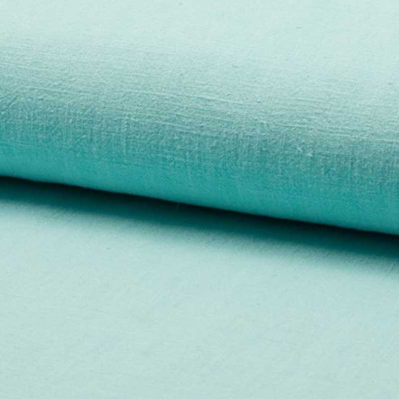 Tissu Lin Lavé Menthe
