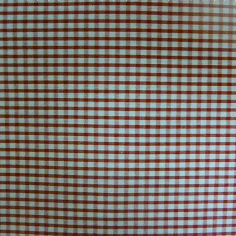 Tissu Petit Vichy Rouge Blanc