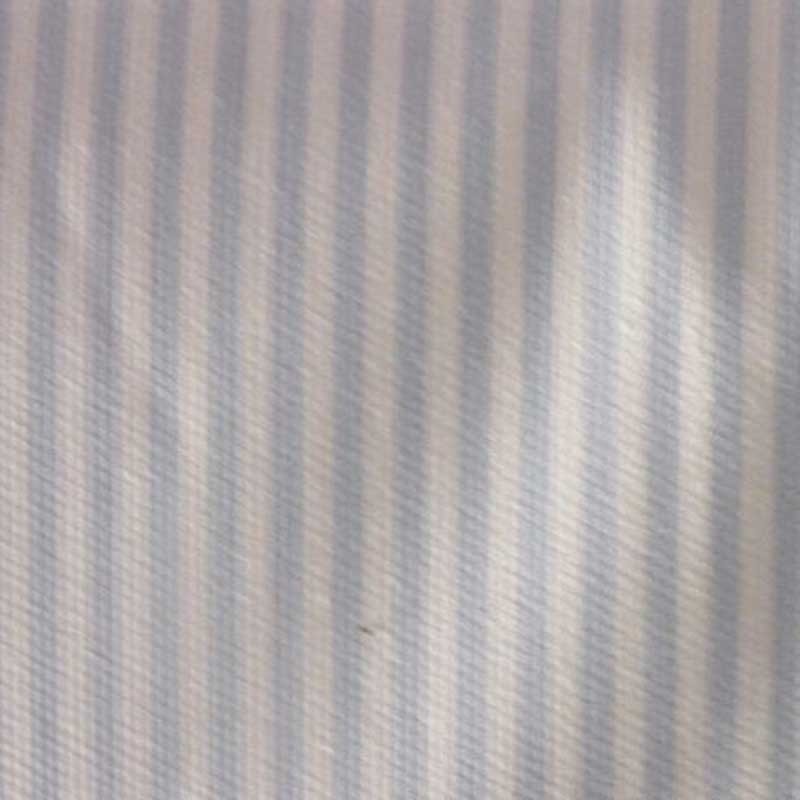 Tissu Pique Coton Imprimé Rayé Bleu