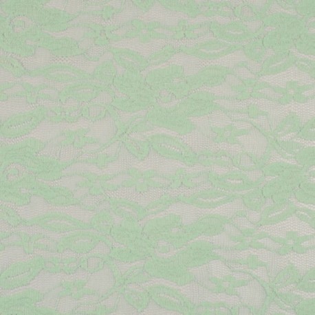Tissu Fiona Dentelle Aqua
