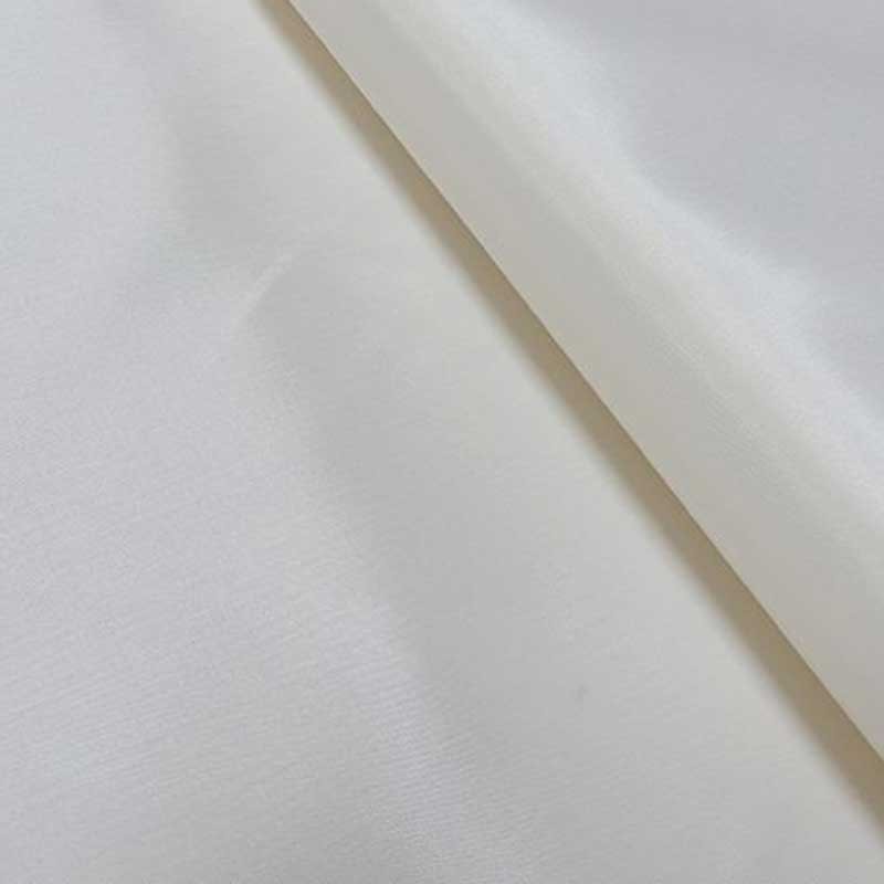 Tissu Doublure Acetate Uni Blanc