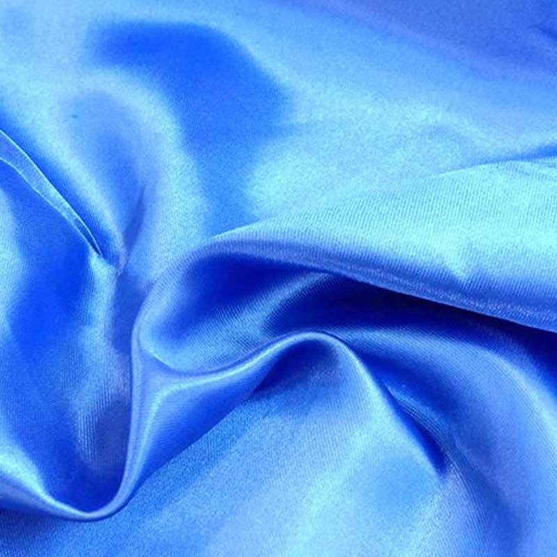 Tissu Satin Uni Royal