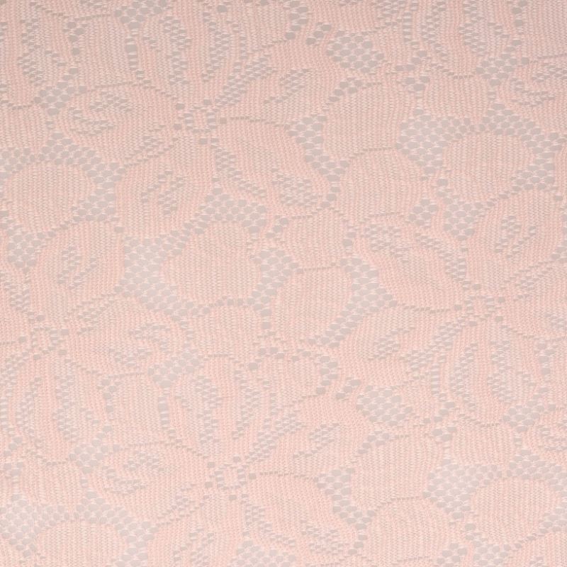 Tissu Maille Fantaisie Grande Laize Vieux Rose