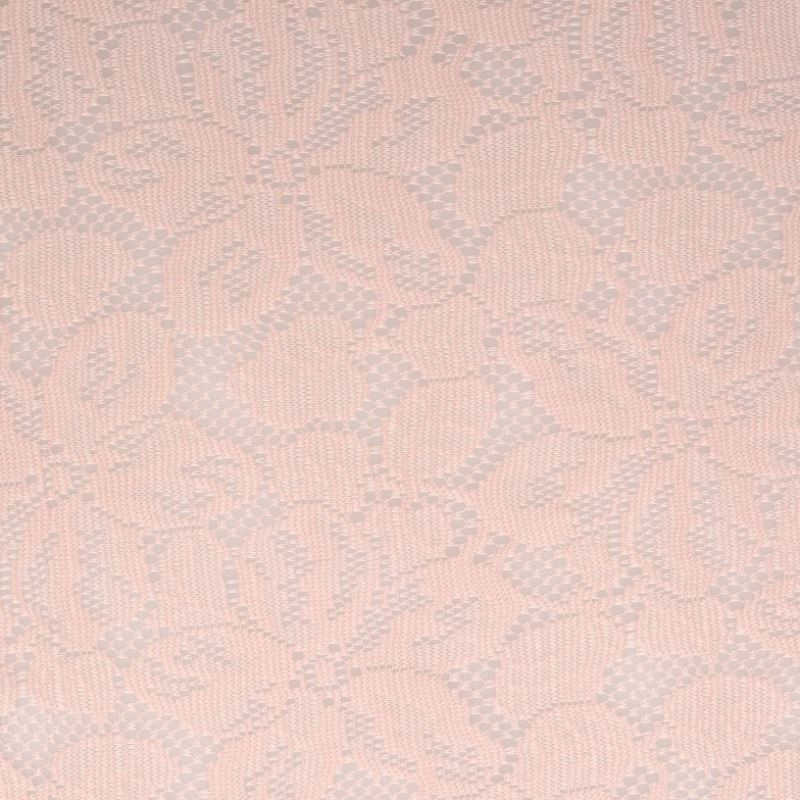 Tissu Maille Fantaisie Grande Laize Vieux Rose