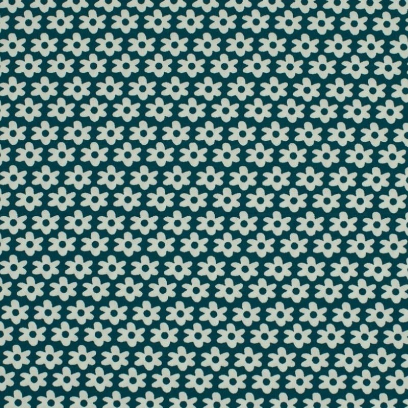 Tissu Imprimé Paquerette Canard