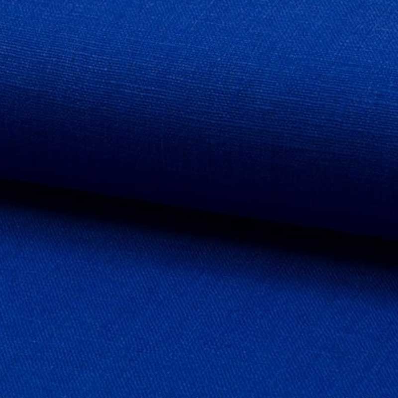 Tissu Lin Uni Royal