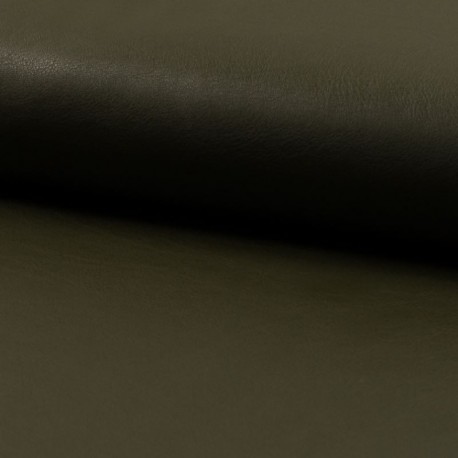 Tissu Simili Dark Kaki