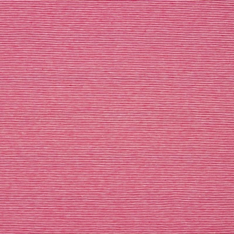 Tissu Jersey Rayé Rouge et blanc