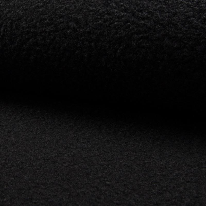 Tissu Boucle Maxi Noir