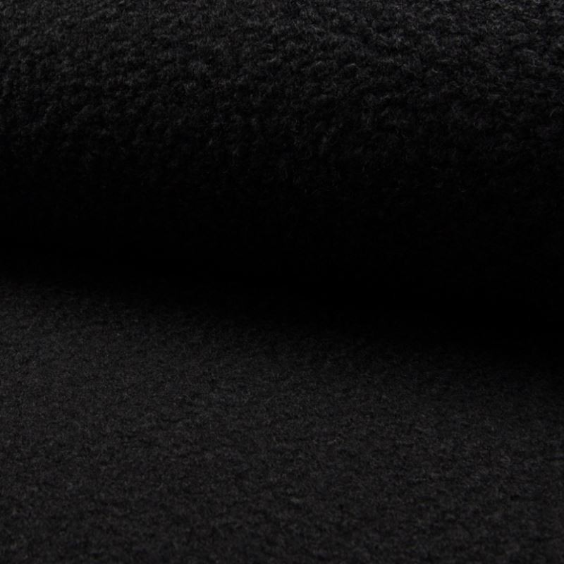 Tissu Boucle Maxi Noir
