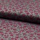 Tissu Romantico Petite Fleur Fond Gris 