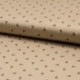 Tissu Romantico Fond Beige