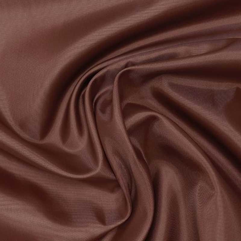 Tissu Doublure Toscane Antistatique Uni Brun Clair