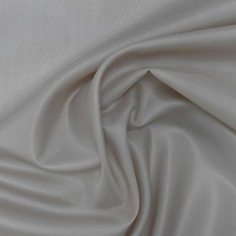 Tissu Doublure Toscane Antistatique Uni Ecru 