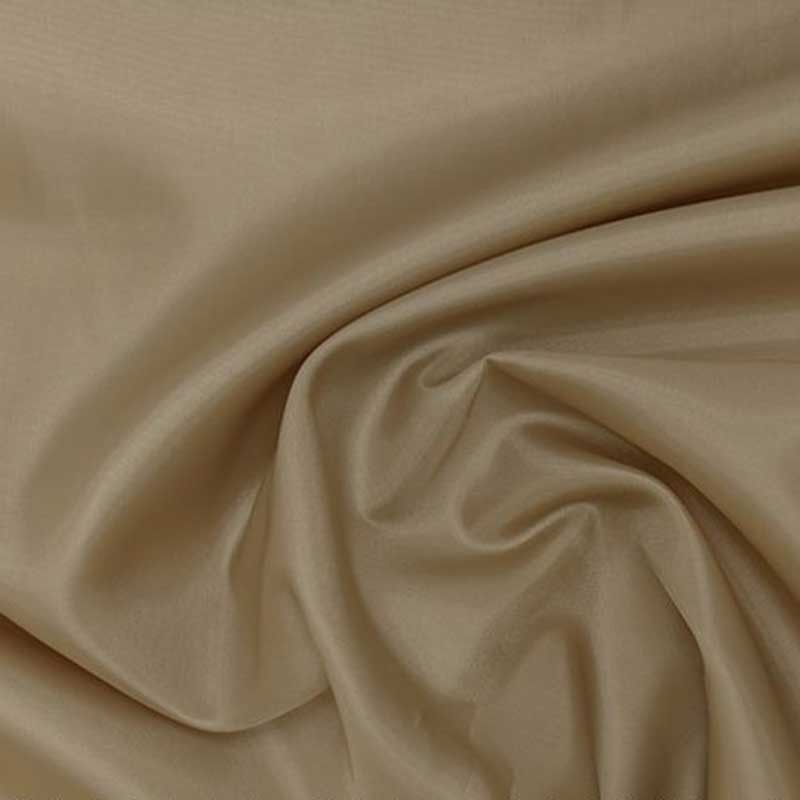 Tissu Doublure Toscane Antistatique Uni Camel Clair 