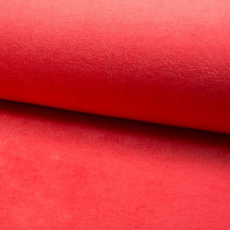 Tissu Bambounette Corail 