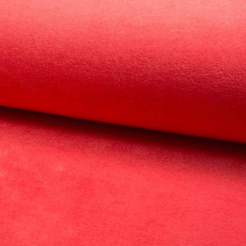 Tissu Bambounette Corail 