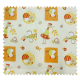 Tissu Coton Enfant Cocotte Orange