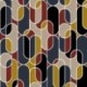 Tissu Imprimé Chana Terracotta 