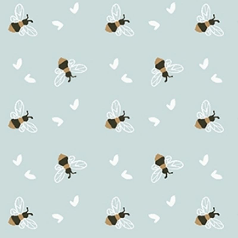 Tissu  Imprimé Bizz Ciel 
