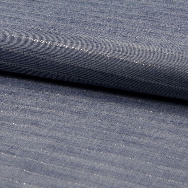 Tissu Viscose Avec Lurex Jeans 