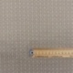 Tissu Popeline Imprimée Petits Motifs Géométriques Beige