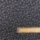 Tissu Popeline Imprimée Motifs paisley Fond Marine