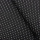 Tissu Popeline Imprimée Petits Motifs Fond Noir