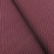 Tissu Popeline Imprimée Petits Carrés Fond Bordeaux 