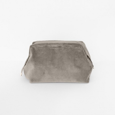 Trousse Toilette Isilde Velours Lin