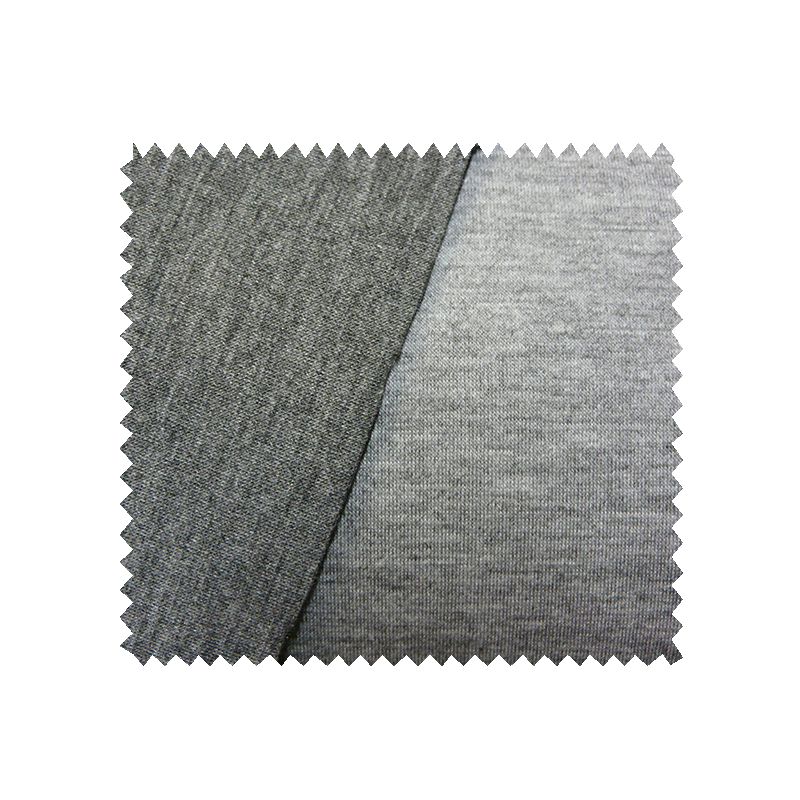 Tissu Double Face Gris