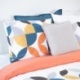 Parure de Housse de Couette Prune