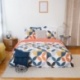 Parure de Housse de Couette Prune