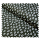 Tissu Popeline Coton Imprimé Perse Noir